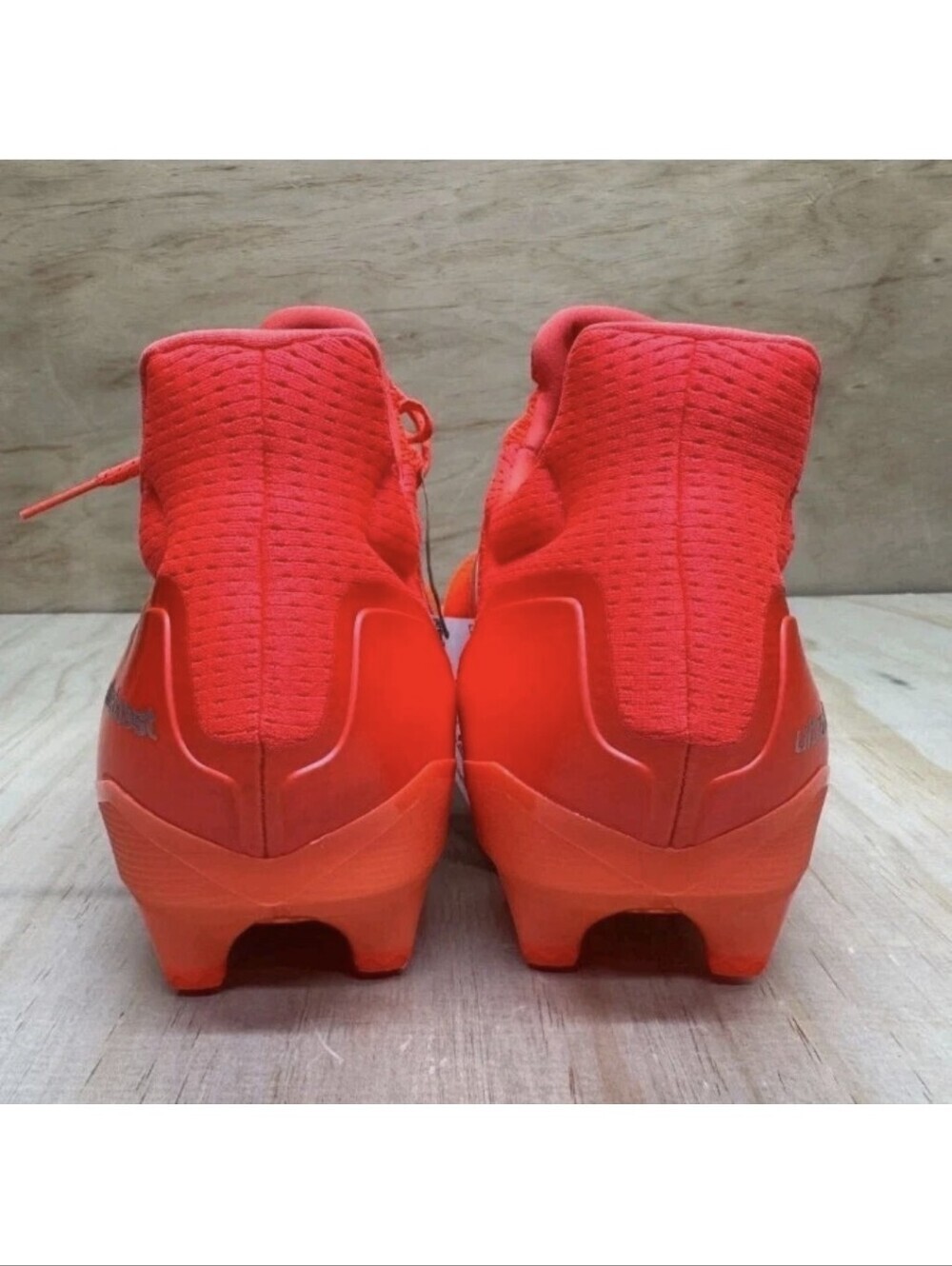 NEW Adidas Ultraboost Football Cleats Mens Size 15 Orange Grey JP7411 - Picture 4 of 5
